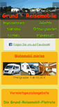 Mobile Screenshot of grund-reisemobile.de